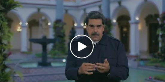 VIDEO: Nicolás Maduro pide apoyo al pueblo de EEUU