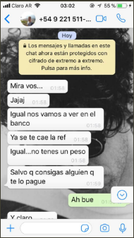 Fue sancionado por acosar a una clienta por WhatsApp