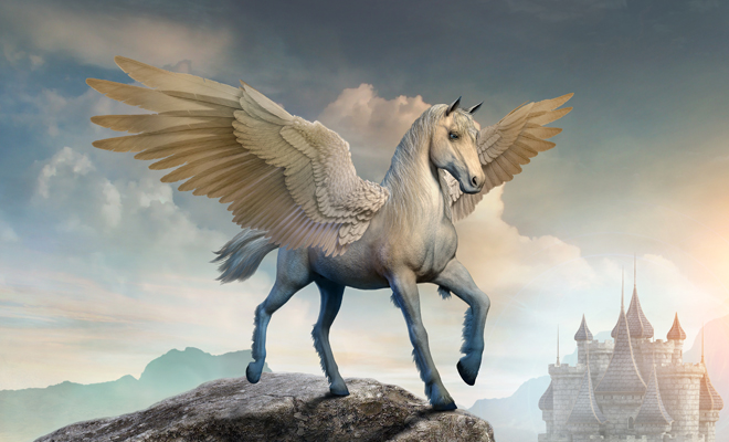 Soñar con caballo blanco volando – Significado de Sueños